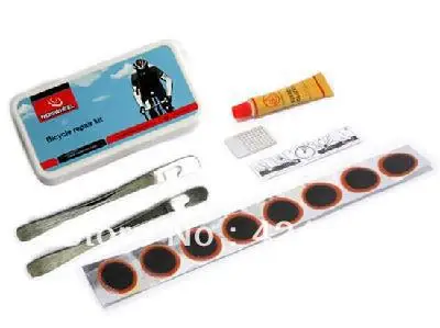 Free Shipping Portable Bicycle Combination Tyre Repair Tool Kit 902740-21458 | Инструменты