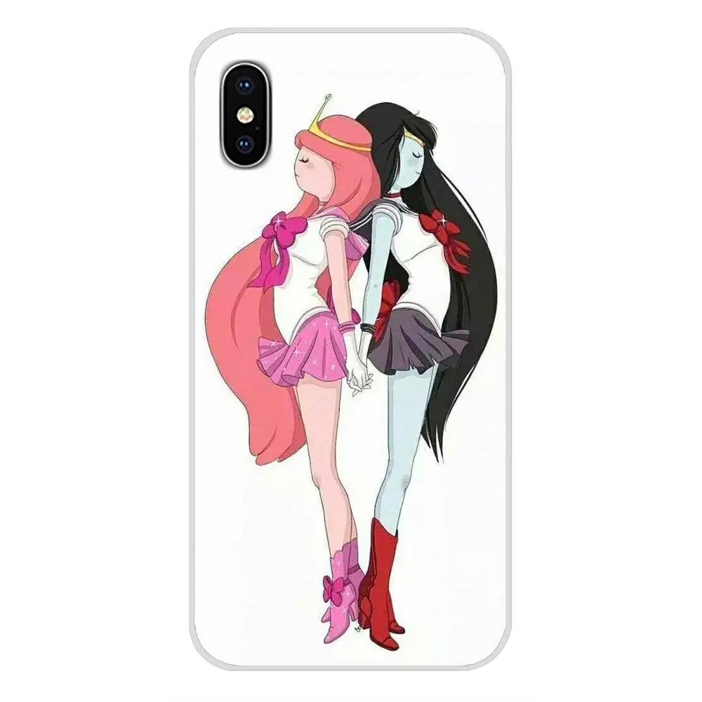 Чехлы для сотовых телефонов Apple iPhone X XR XS MAX 4 4S 5 5S 5C SE 6 6S 7 8 Plus ipod touch adventure time marceline x