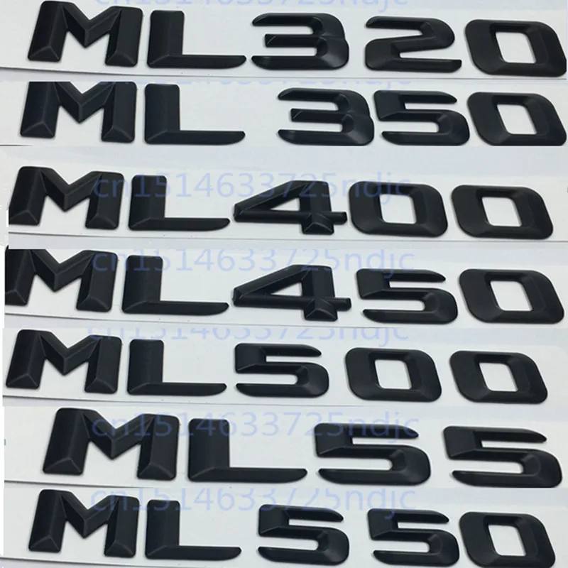 Авто Наклейка для Mercedes Benz ML320 ML350 ML400 ML450 ML500 ML550 ML55 задний хвост логотип надпись