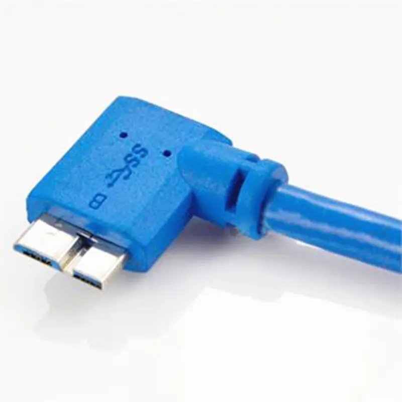 Кабель с прямоугольным штекером USB 3 0 A папа 90 градусов под углом до Micro B 10pin |