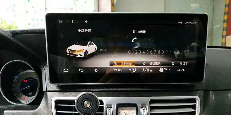 Liislee автомобильный мультимедийный плеер NAVI для Mercedes Benz MB C207 A207 2009~ двойная дверь автомобиля Радио Стерео gps навигация CarPlay