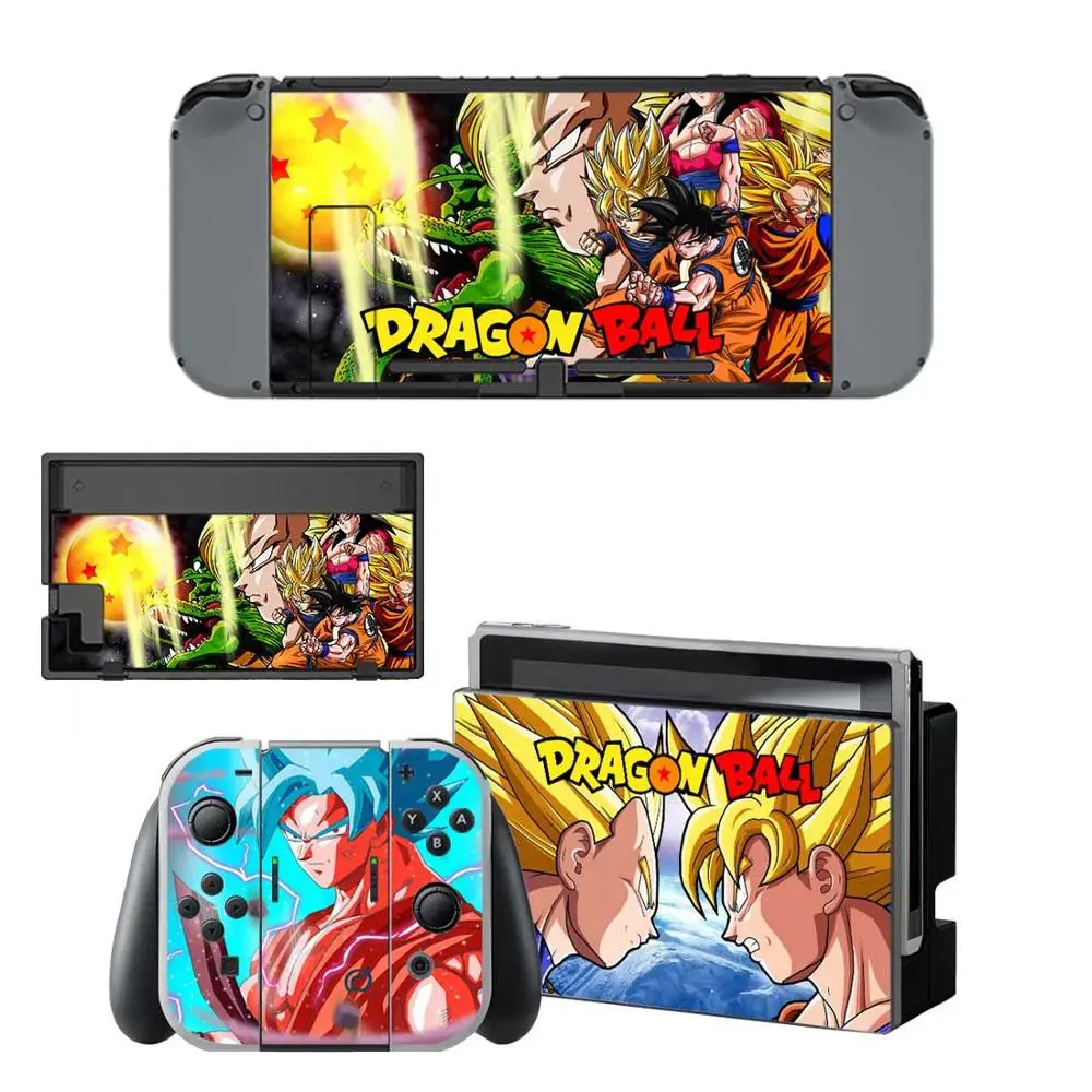 YSNS0492 Nintendo Switch Dragon Ball кожи vinilo NintendoSwitch перечисленные наклейки совместимый с консольный переключатель Nintendo и джойстиков Joy-Con - Цвет: YSNS0492