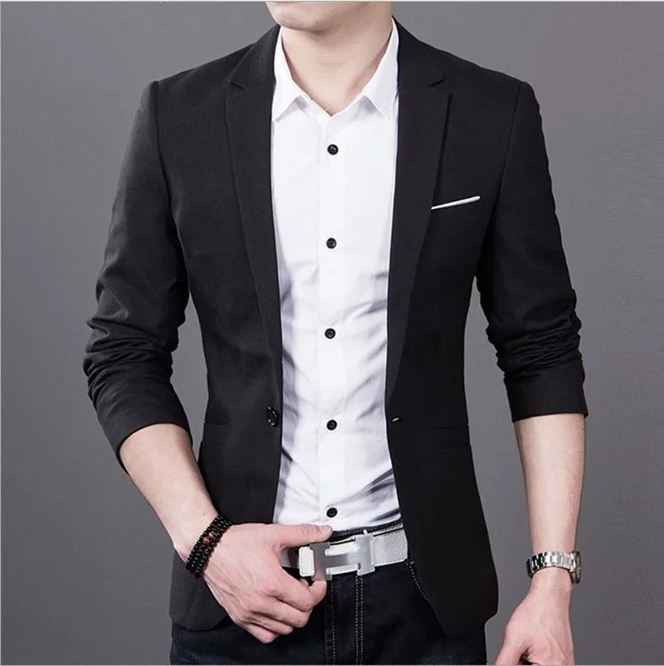 

blazer men singers Fashion plaid dress suit jacket brand clothing Men's casual suits Korean Slim small Western singers dress