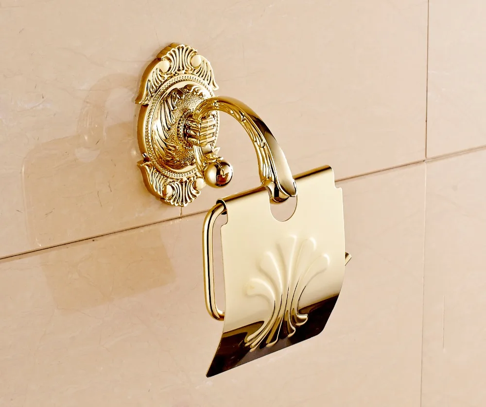 

Brass Bathroom Accessories Set, bronze art carved Toilet Brush Holder,Paper Holder,Towel Bar,Towel Holder bathroom Hardware set