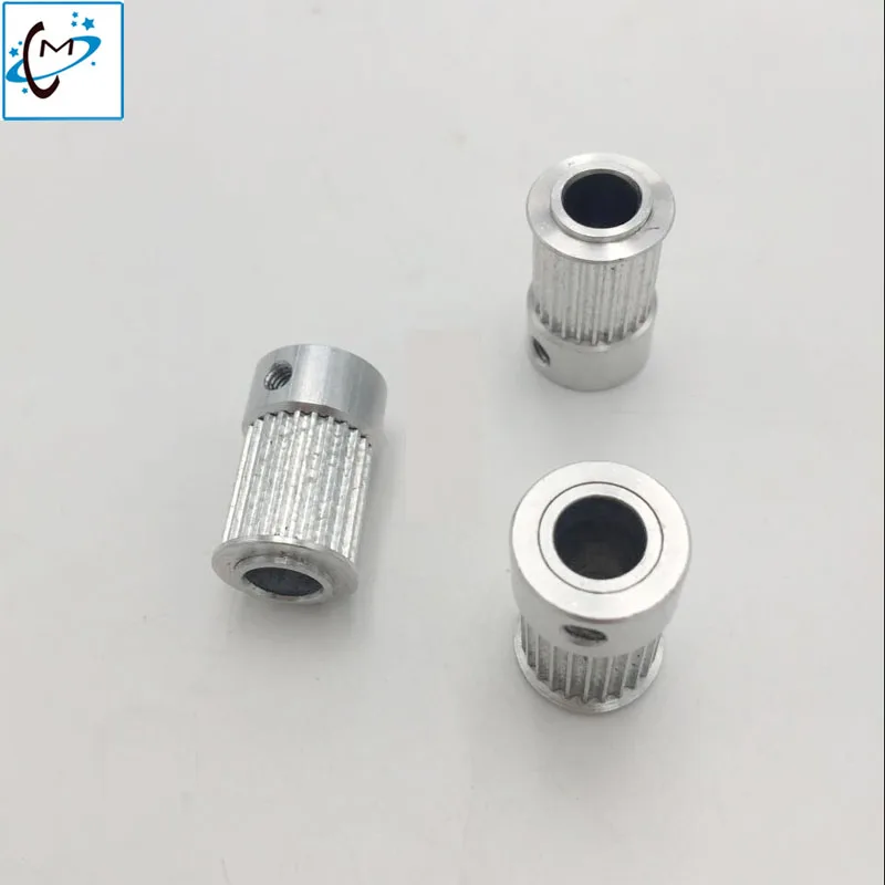 

Inkjet printer Motor Pulley gear Belt Gear for Infiniti Challenger Allwin Human printer pulley 24teeth