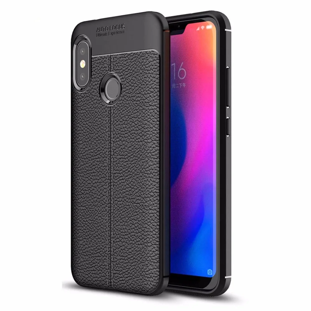 Чехол для Xiaomi Mi A2 чехол Lite прочный силиконовый кожаный мягкий защитный телефона |