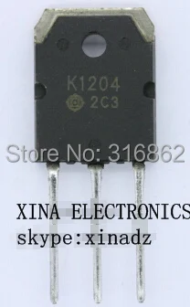 

2SK1204 K1204 TO-3P ROHS Оригинал 10 шт./лот Бесплатная доставка Набор для составления электроники