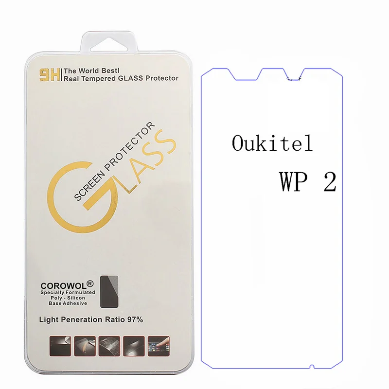 2.5D 0 26 мм 9H Премиум Закаленное стекло для Oukitel WP2 защита экрана телефона Защитная
