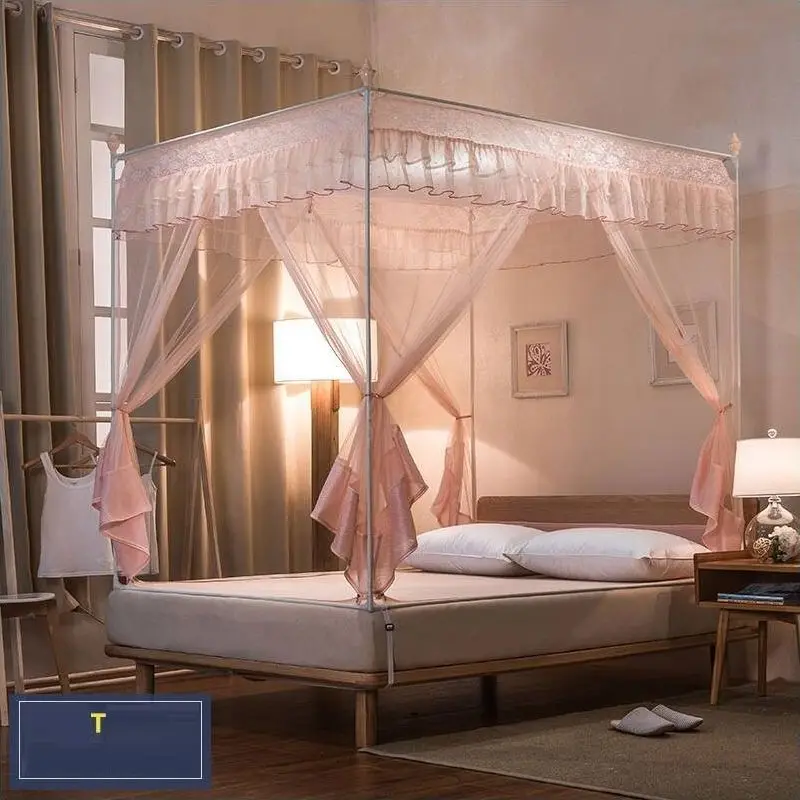 Baldachin Dekoration Декор для комнаты Mosquiteiros Para Cama Adulto кровать освещенная детская Moustiquaire Mosquitera навес Klamboe москитная сетка - Цвет: MODEL L