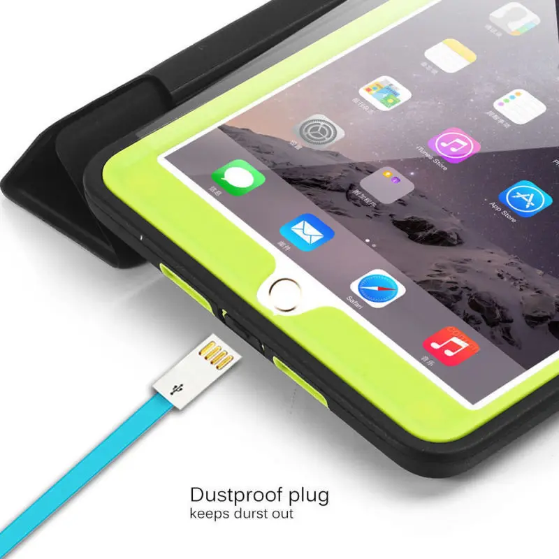 Противоударный Heavy Duty откидная крышка Подставка для iPad Pro 12 9 чехол TPU силиконовый