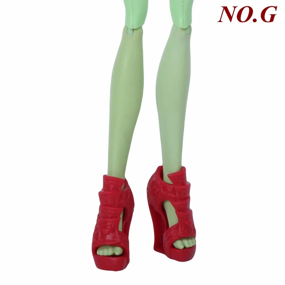 Модная Высококачественная кукольная обувь для кукол Monster high, милая праздничная одежда для свиданий, смешанные туфли на высоком каблуке, ботинки, аксессуары для кукол игрушки