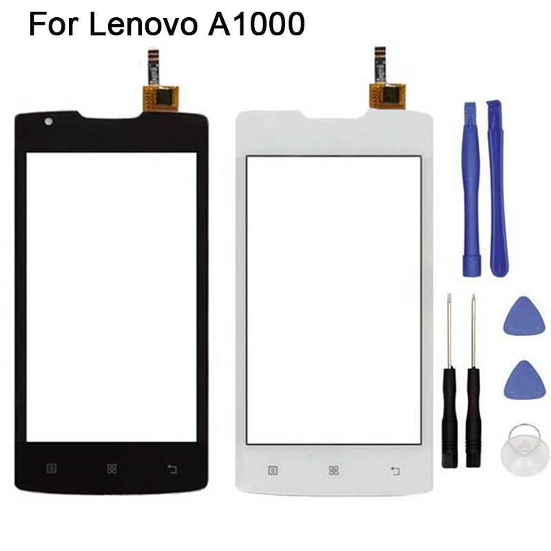 Новый сенсорный экран для Lenovo A1000 A 1000 дигитайзер сенсорного экрана переднее
