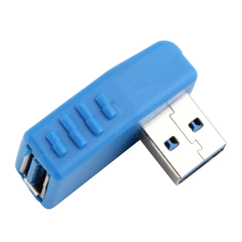 90 degrees to the Vertical Left Angle USB 3.0 Male Female M/F Connector Adapter | Компьютеры и офис
