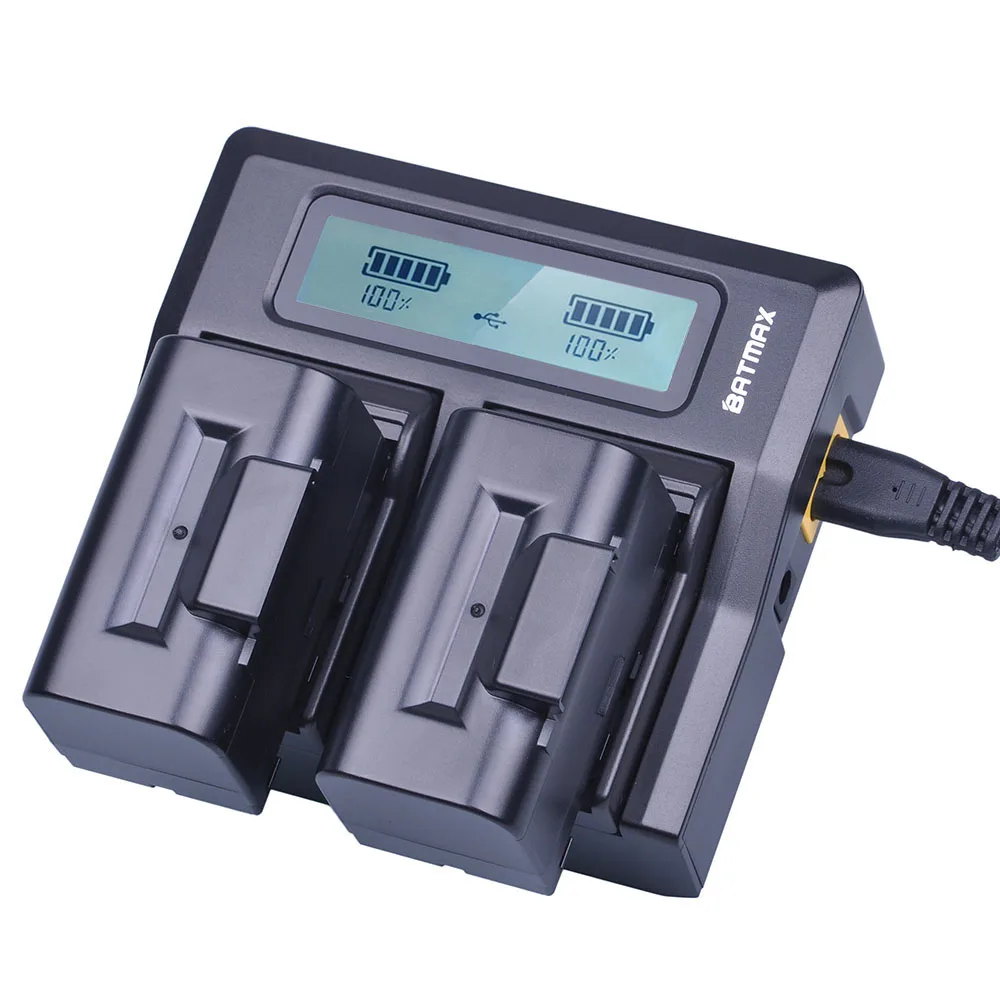 4 шт 7 V 5200mAh BT 65Q литий ионный аккумулятор + быстрое зарядное устройство с ЖК