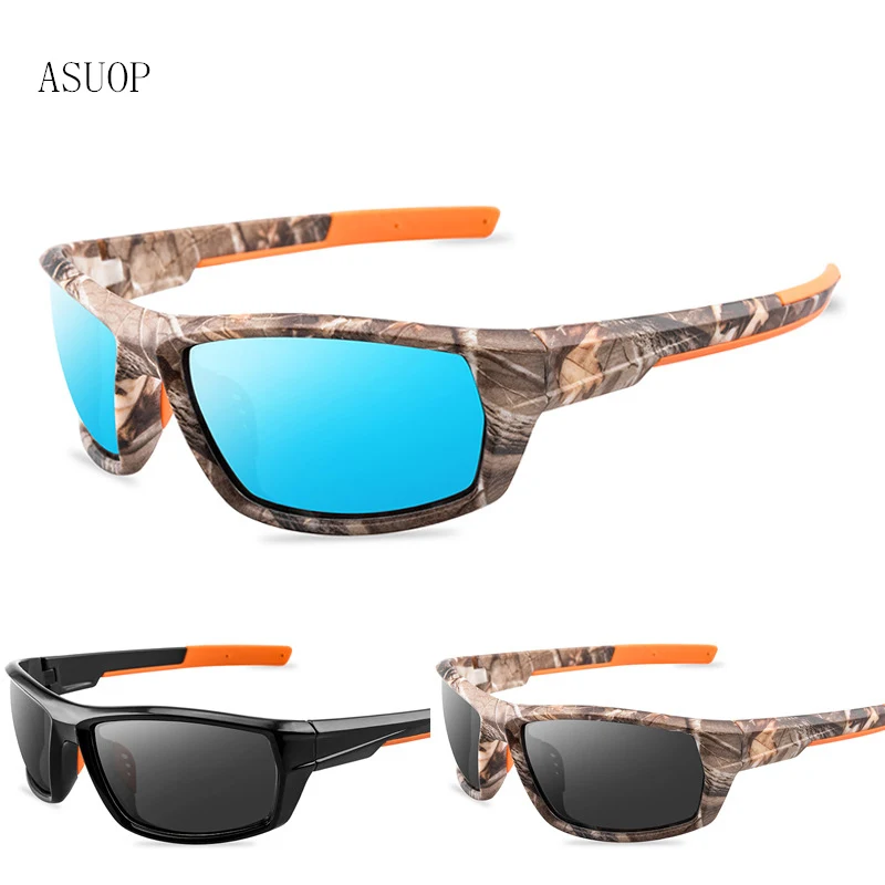 

2019 new polarized men's sunglasses UV400 pilot square frame ladies sunglasses classic retro brand sports driving coated glasses