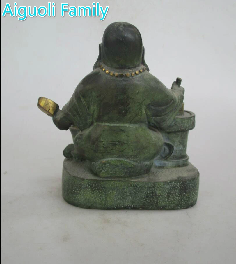Коллекция китайская под старину бронзовая резная &quotShi Lai Yun Zhuan&quot скульптура