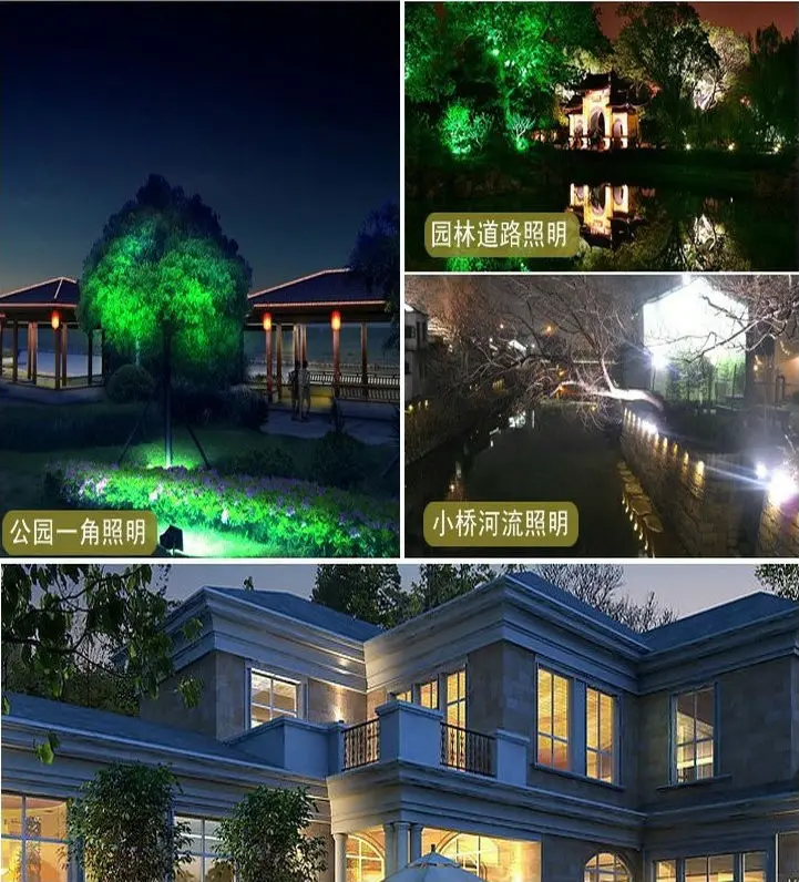 18W Changeable LED Wall Washer AC85-265V Outdoor Spotlights IP65 waterproof Flood light DMX buildings projector 5PCs a lot | Лампы и