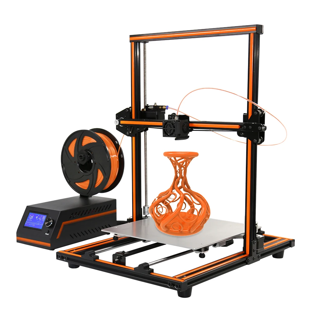 Anet E12 дешевый 3d принтер Набор DIY печати размера плюс 300*300*400 мм Reprap Prusa i3 Impresora с PLA 10 м