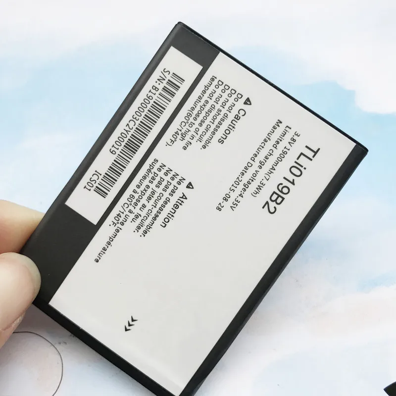 Оригинальный аккумулятор TLi019B1 TLi019B2 для Alcatel One Touch OT 991 991D 992D 916D 6010 CAB1900003C2 батарея