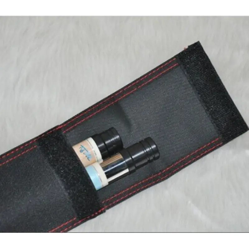 Pool cue case Черный Нейлоновый мешок для бассейна 1/2 бильярдные Аксессуары