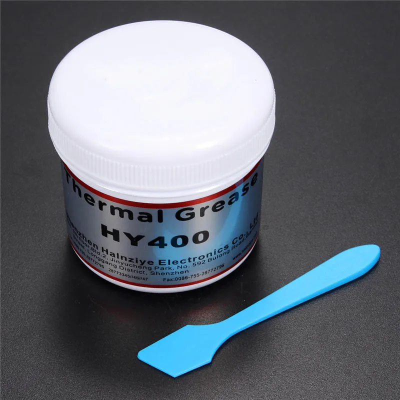 100 г белая Теплопроводящая смазка штукатурка для радиатора составная термопаста
