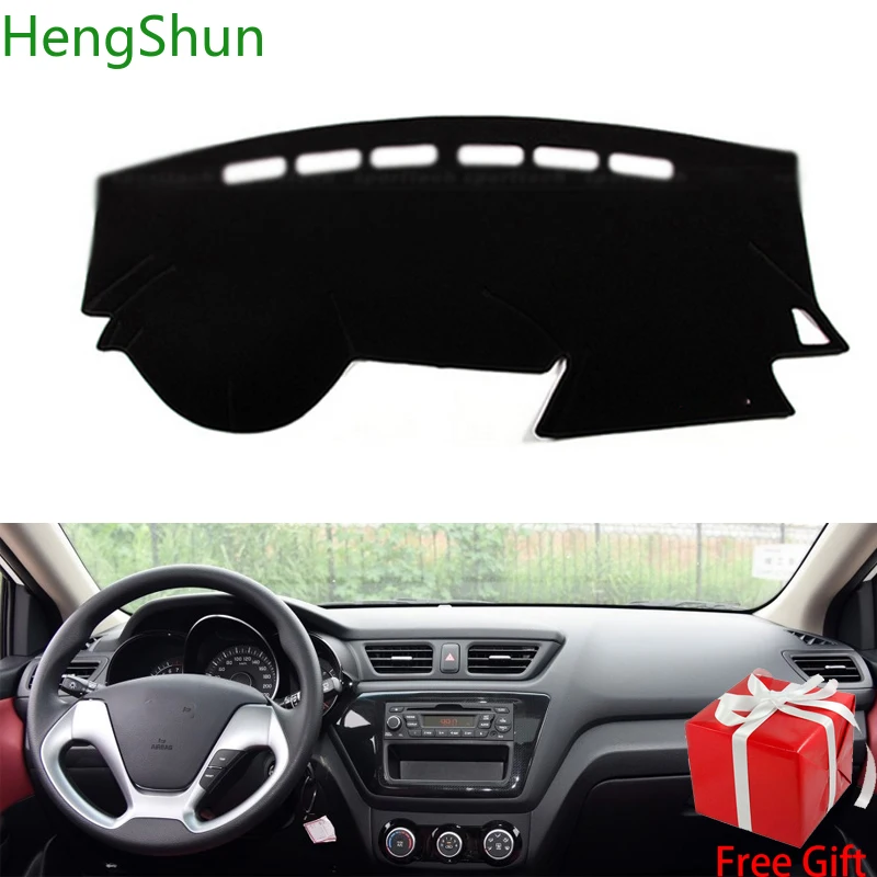 

For Kia K2 Rio 3 2012 2013 2014 2015 2016 2017 Car Styling Dash Mat Dashmat Dashboard Sticker Cover Dash Board Cover Carpet