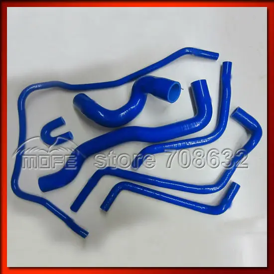 MOFE 7pcs Red комплект силиконовых шлангов радиатора для Saab 9-3 2 0 T 1998 ~ 2002 |