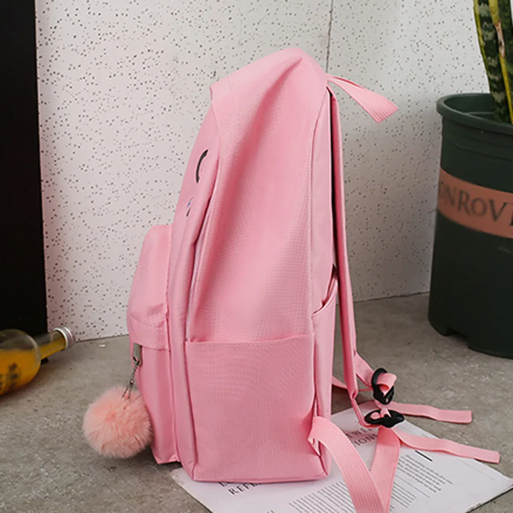Aelicy 4 шт./компл., милый рюкзак Mochila, рюкзак на плечо, рюкзаки для путешествий, рюкзаки для отдыха, рюкзаки для подростков, девочек, мальчиков, школьный рюкзак