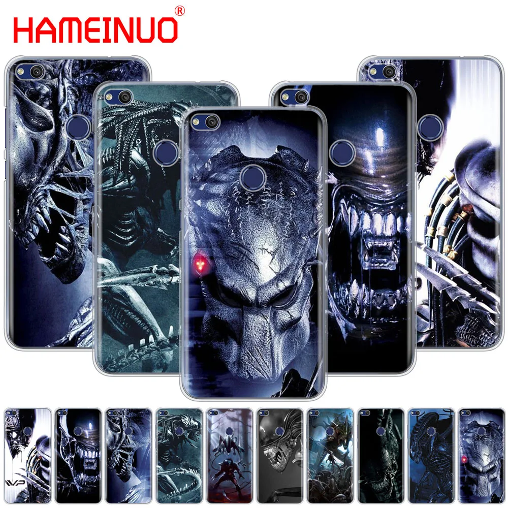 HAMEINUO Чужой против Хищника классный чехол для телефона для huawei Ascend P7 P8 P9 P10 P20 lite plus pro G9 G8 G7
