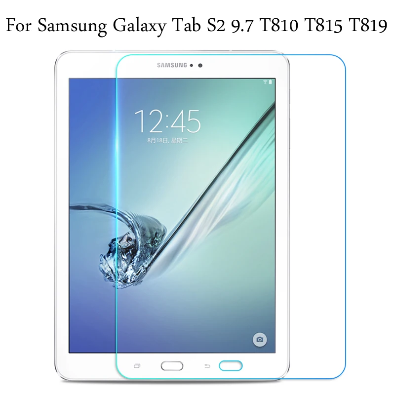 Закаленное стекло Мембрана для Samsung Galaxy Tab S2 9 7 SM- T810 T815 T819 стальная пленка планшета