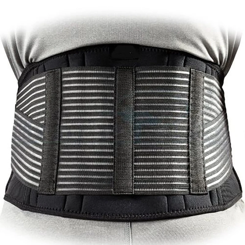 

Hot Sale Men Sports Waistband Double Adjust Lumbar / Breathable Brace Lower Back Support Safety Belt