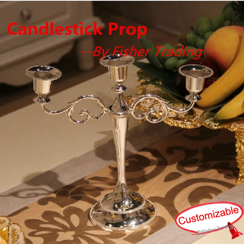 

Escape Room and Party Game Prop Candle Holder Puzzle to Unlock Mysterious Room