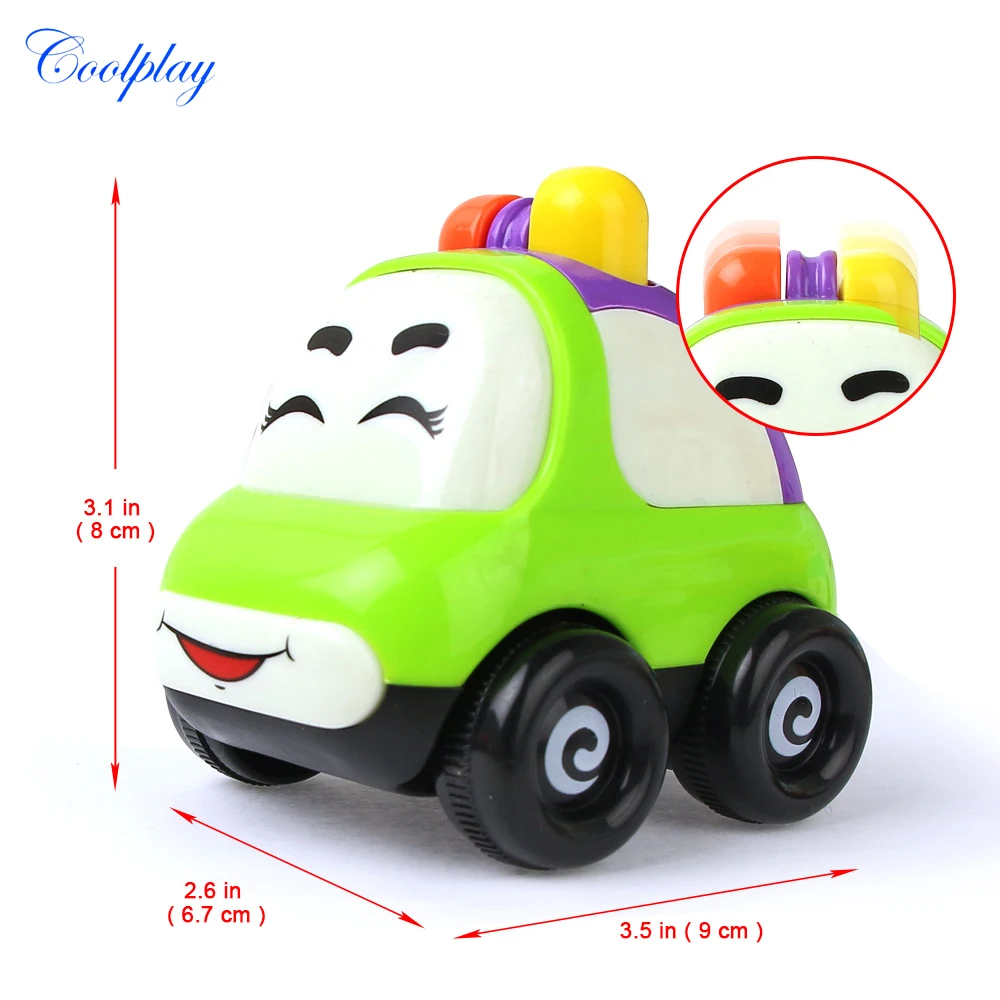 Coolplay 3 стиля красочная модель автомобиля Мультяшные Игрушки транспортные