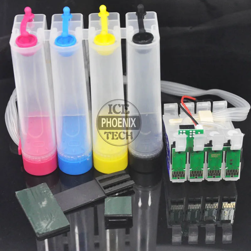 Европа ciss для epson XP257 XP352 XP432 XP442 XP452 XP255 XP335 XP355 XP455 непрерывной подачи чернил Системы