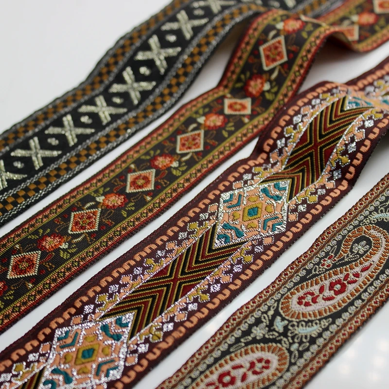 5 ярдов/партия этнические аксессуары ручной работы кружевная лента костюм