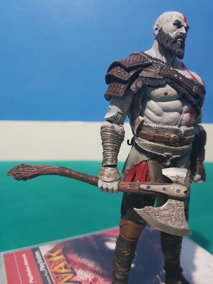 Экшн фигурка из ПВХ God of War 4 Kratos Коллекционная модель игрушек 18 см|god war|model toyfigures
