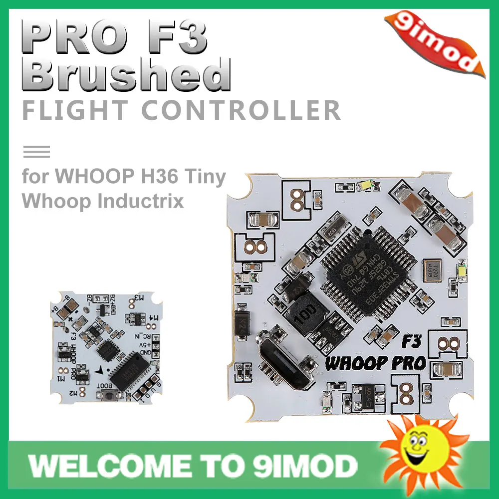 Профессиональный F3 FC матовый Контроллер полета BEC OSD для WHOOP H36 Tiny Whoop индуктрикс RC
