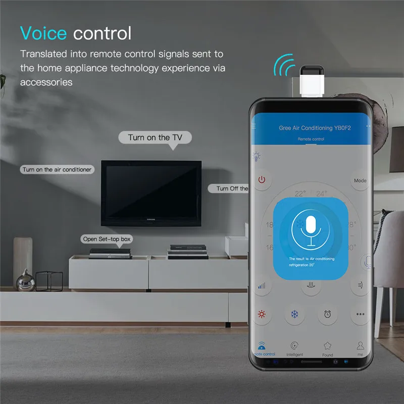 Пульт дистанционного управления Micro USB Type C для мобильного телефона умное