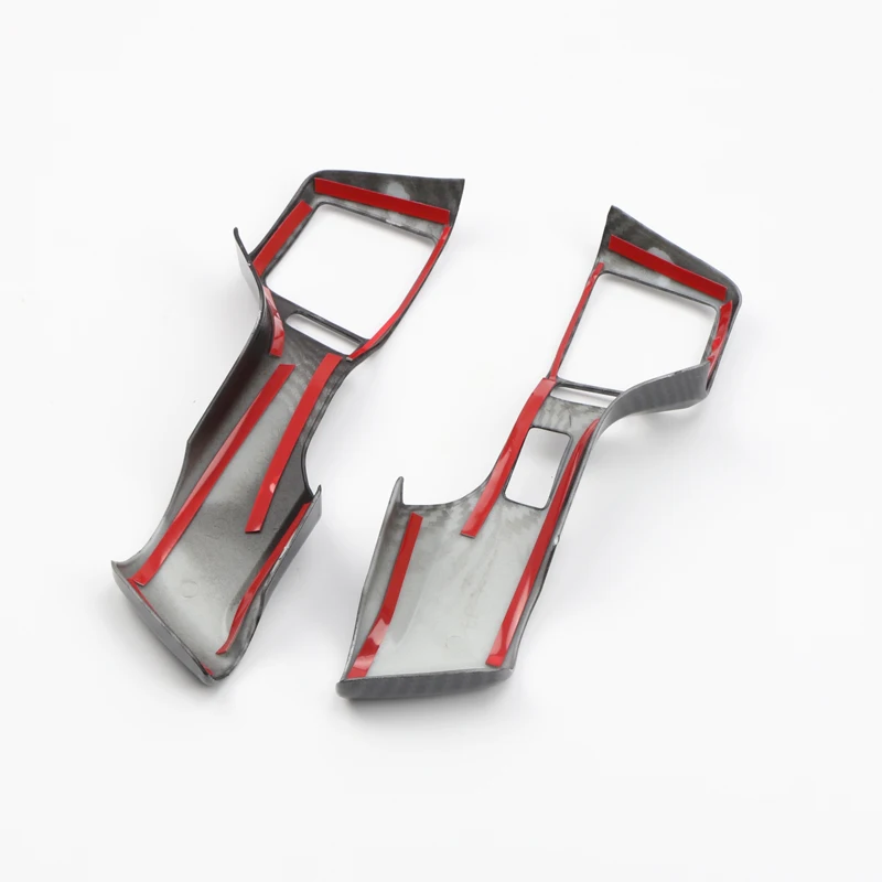 Комплект из 2 предметов черный/углерода Стиль автомобиля внутренние аксессуары