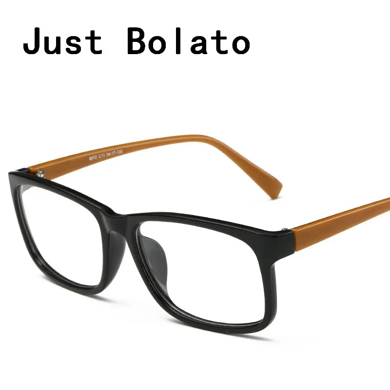 Новые квадратный Оправы для очков Для мужчин глаз Очки черный Рамки с