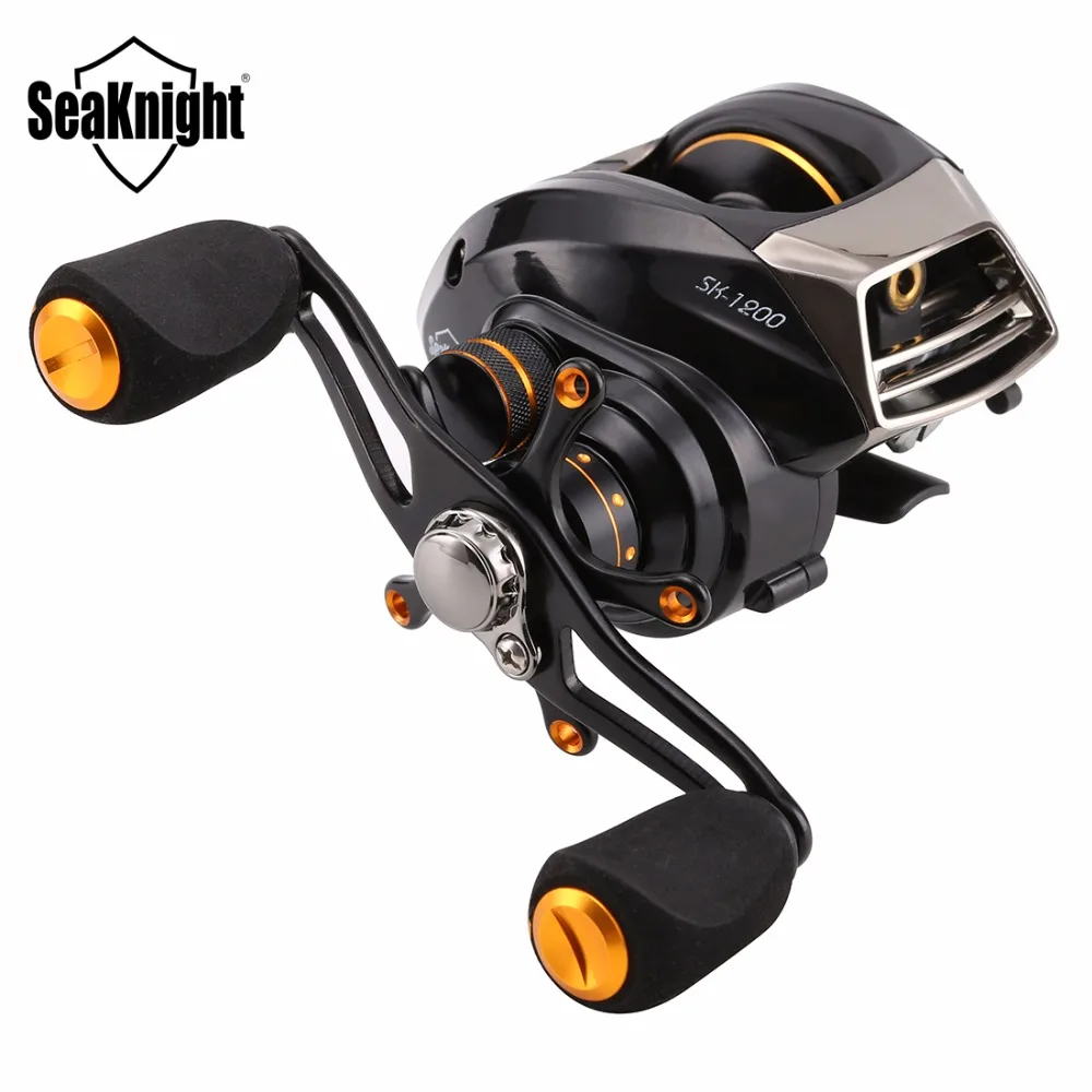 SeaKnight sk1200 Baitcasting Рыбалка катушка 14bb 6.3: 1 4 кг колеса двойной Мощность | Рыболовные катушки -32831666721