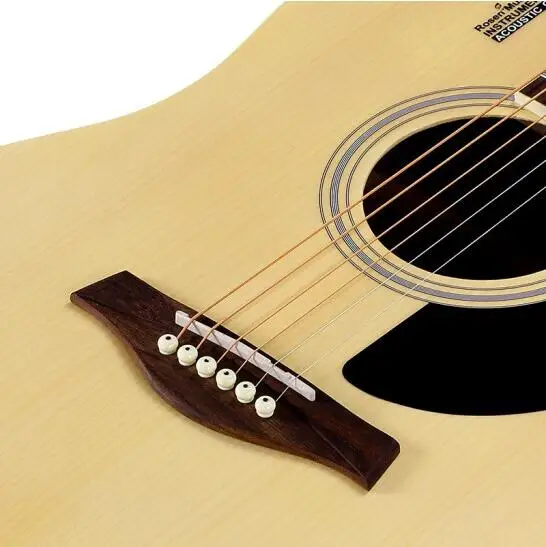 

Lusen Rosen acoustic guitar beginner musical instrument single board guitar 40 inch 41 inch G12 41 inch wood color [single board