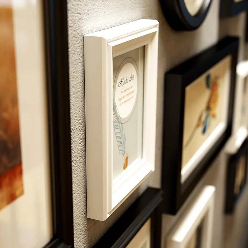 Новая Оригинальная цвета Европейский Стиль 14 шт. фоторамки набор деревянная