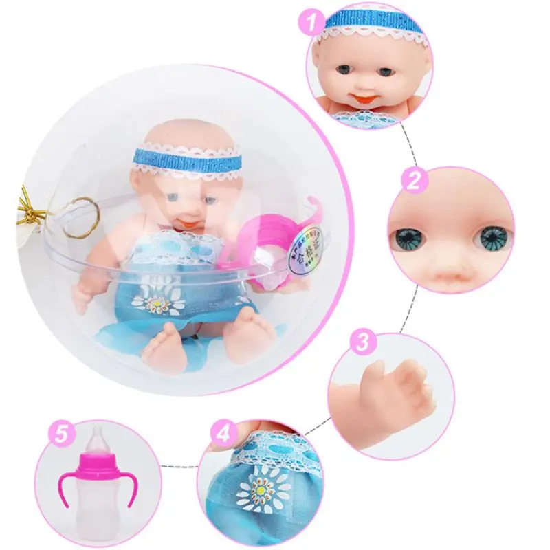 Новая кукла-сюрприз кукла-Реборн детская настоящая мини-кукла игрушка | Игрушки и