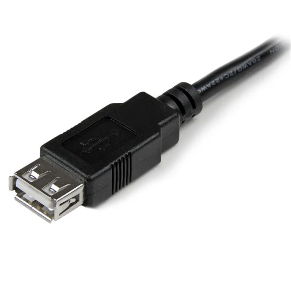 StarTech.com Cable de 0 15m ExtensiOn Alargador USB 2.0 - Macho a Hembra A Extensor Negro |
