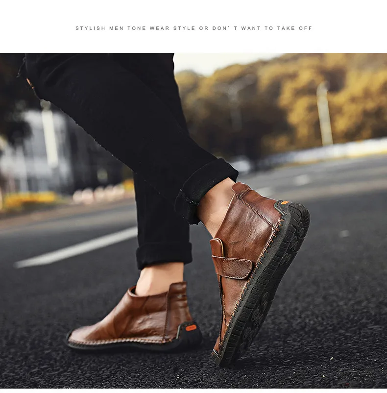 ZUNYU/удобные мужские Ботильоны качественная обувь из спилка мужские зимние Ботинки Зимняя обувь теплые мужские ботинки на меху размер 48