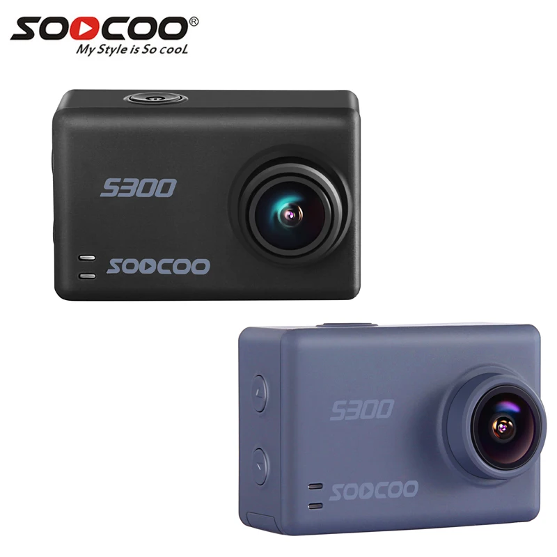 Оригинальная Спортивная Экшн-камера SOOCOO S300 Ultra HD 1080P 4K 30fps Hi3559V100 IMX377 с Wi-Fi и