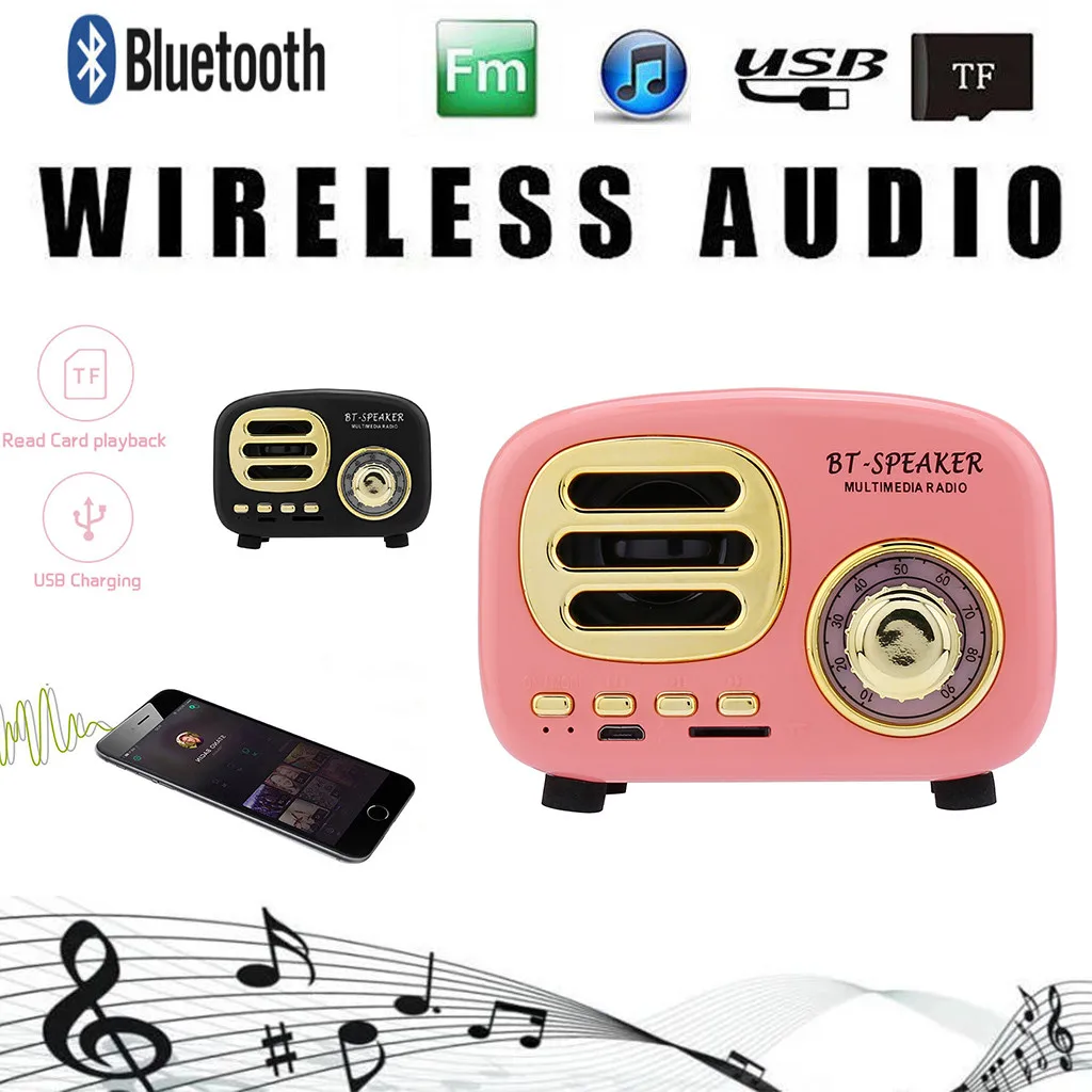 Портативная Bluetooth Колонка VOBERRY Беспроводная портативная музыкальная