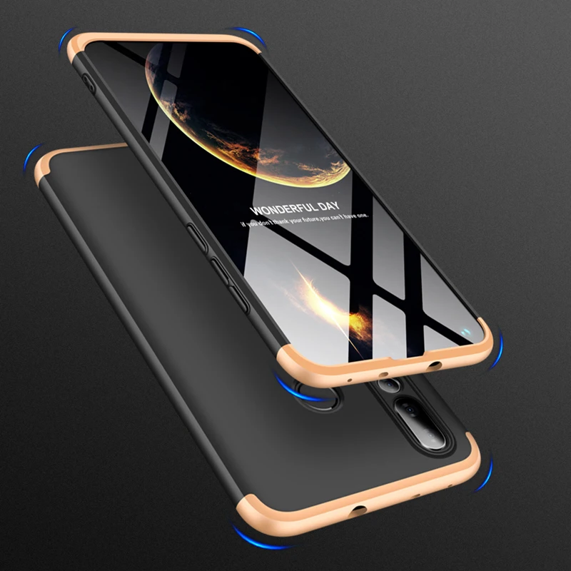 Оригинальный противоударный матовый чехол для Huawei Nova 4 жесткий гибридный