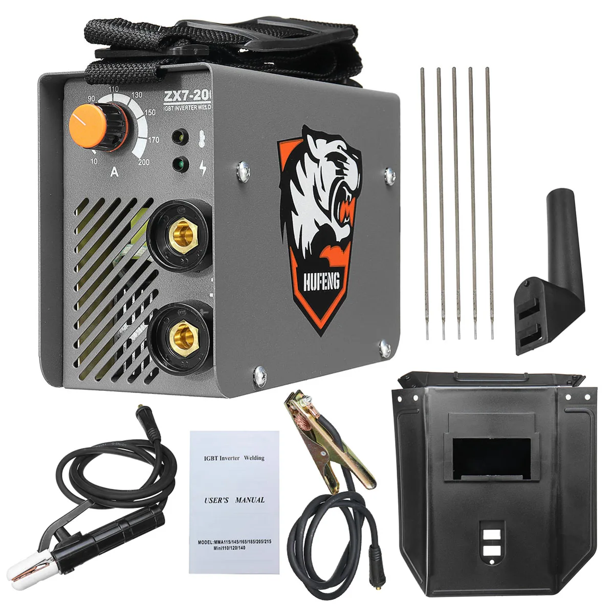 ZX7-200 220V 10-200A 4000W портативный мини ММА Электрический палку сварочный аппарат инверторный Сварочный электродуговой аппарат для обработки металлов сварочные инструменты